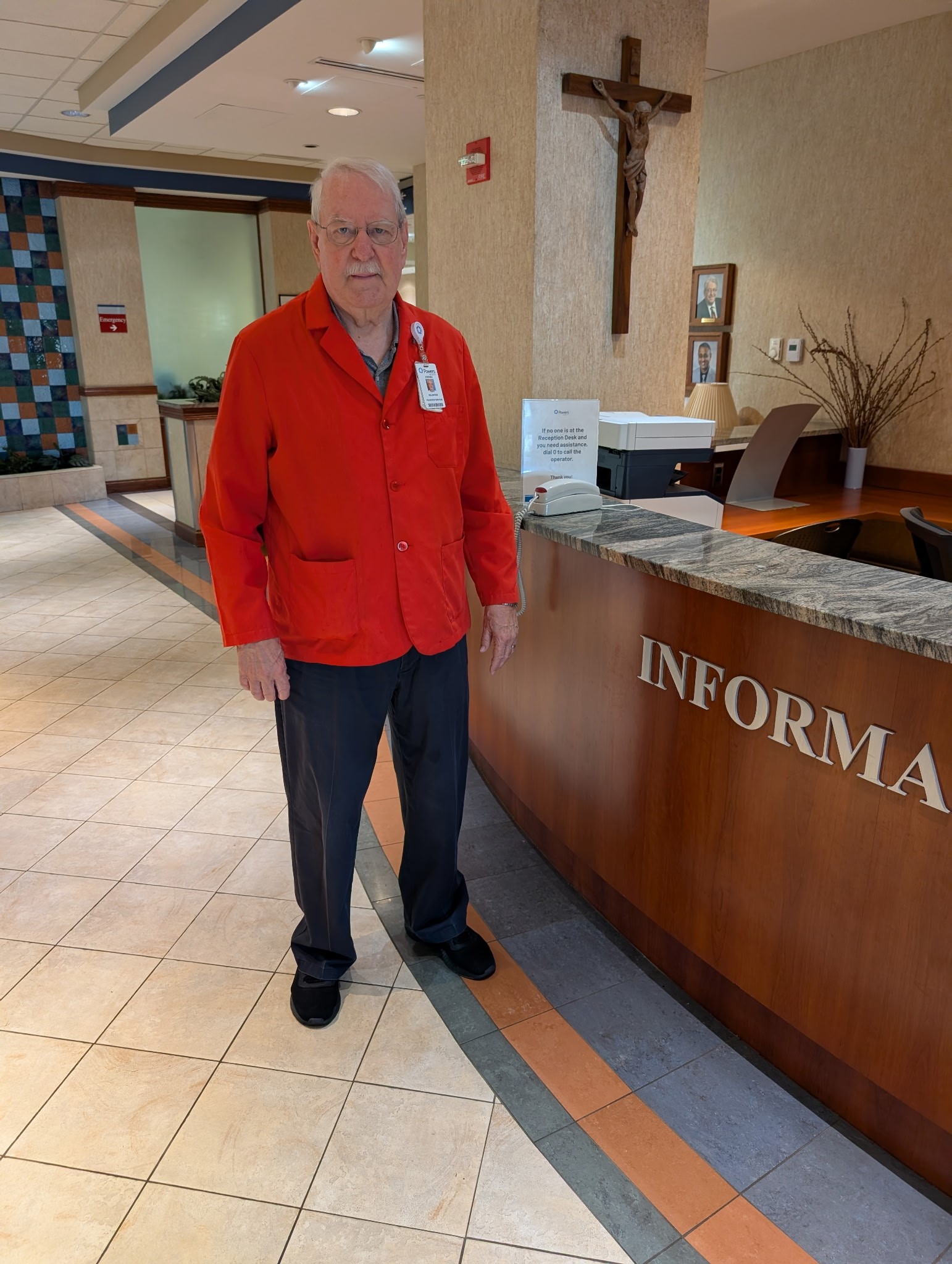 Volunteer Steve Pawlik